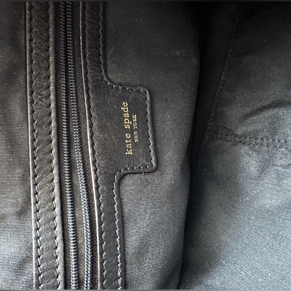 KATE SPADE Black Pebble Leather Handbag - Picture 10 of 13